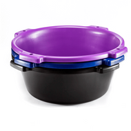 KD‑168 Platinum Line Pan Feeder – Ultra-Durable Shallow Feed Pan for Horses