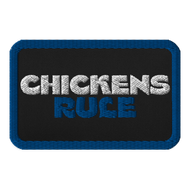 Chickens Rule Embroidered patches