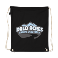 Dalo Acres Organic cotton drawstring bag