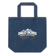 Dalo Acres Organic denim tote bag
