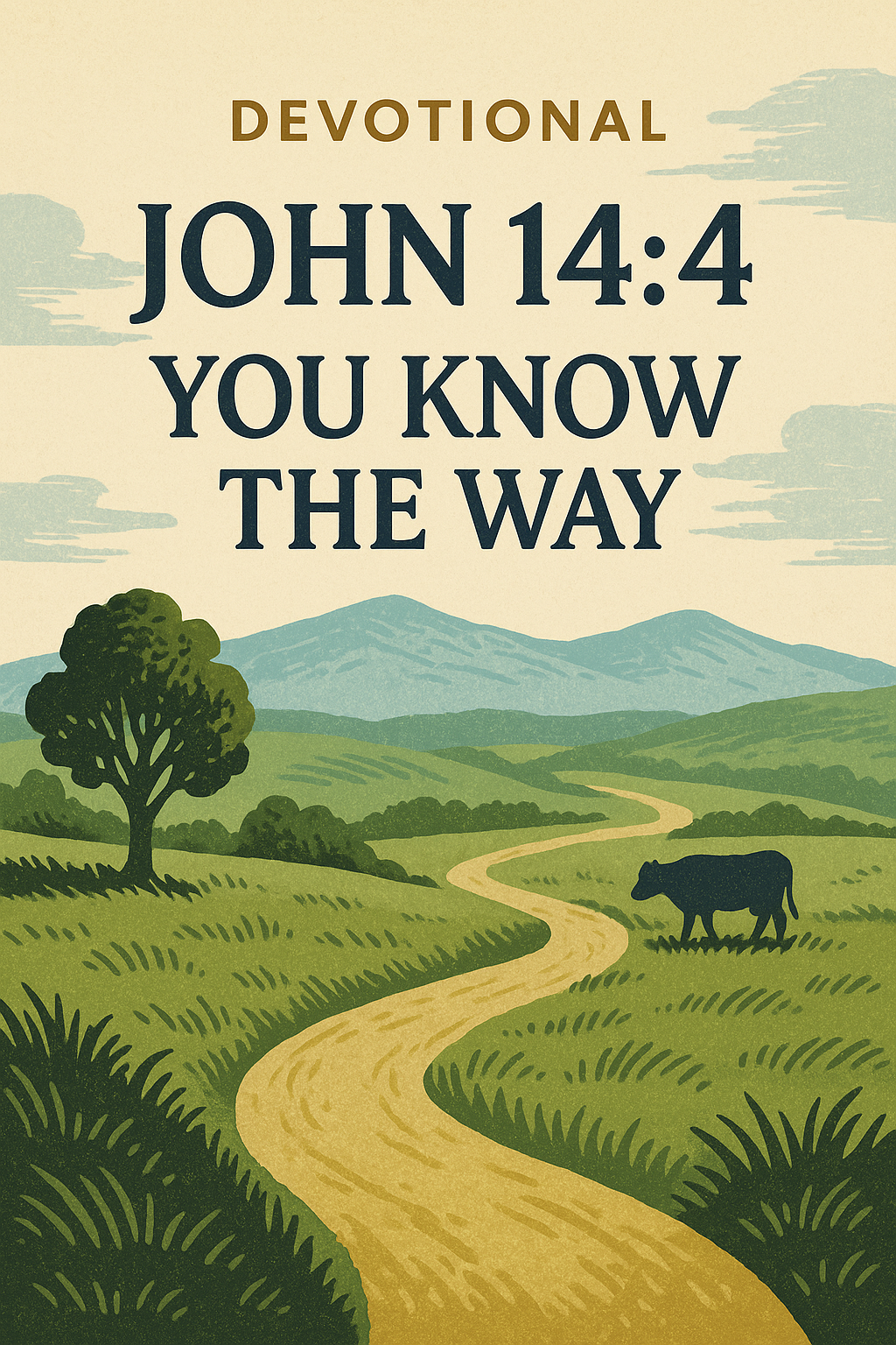 Weekly Devotional: John 14:4 — You Know the Way | Dalo Acres