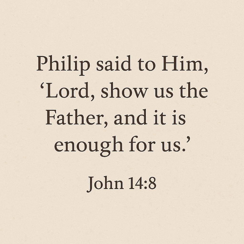 Dalo Devotional — John 14:8 | Seeing the Father in Everyday Care