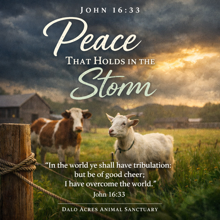 John 16:33 Devotional: Peace That Holds in the Storm