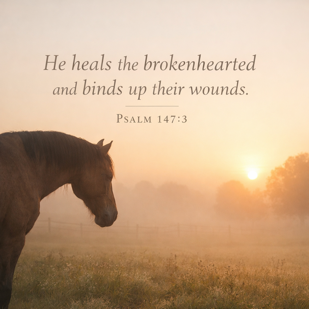 Psalm 147:3 Devotional | He Heals the Brokenhearted
