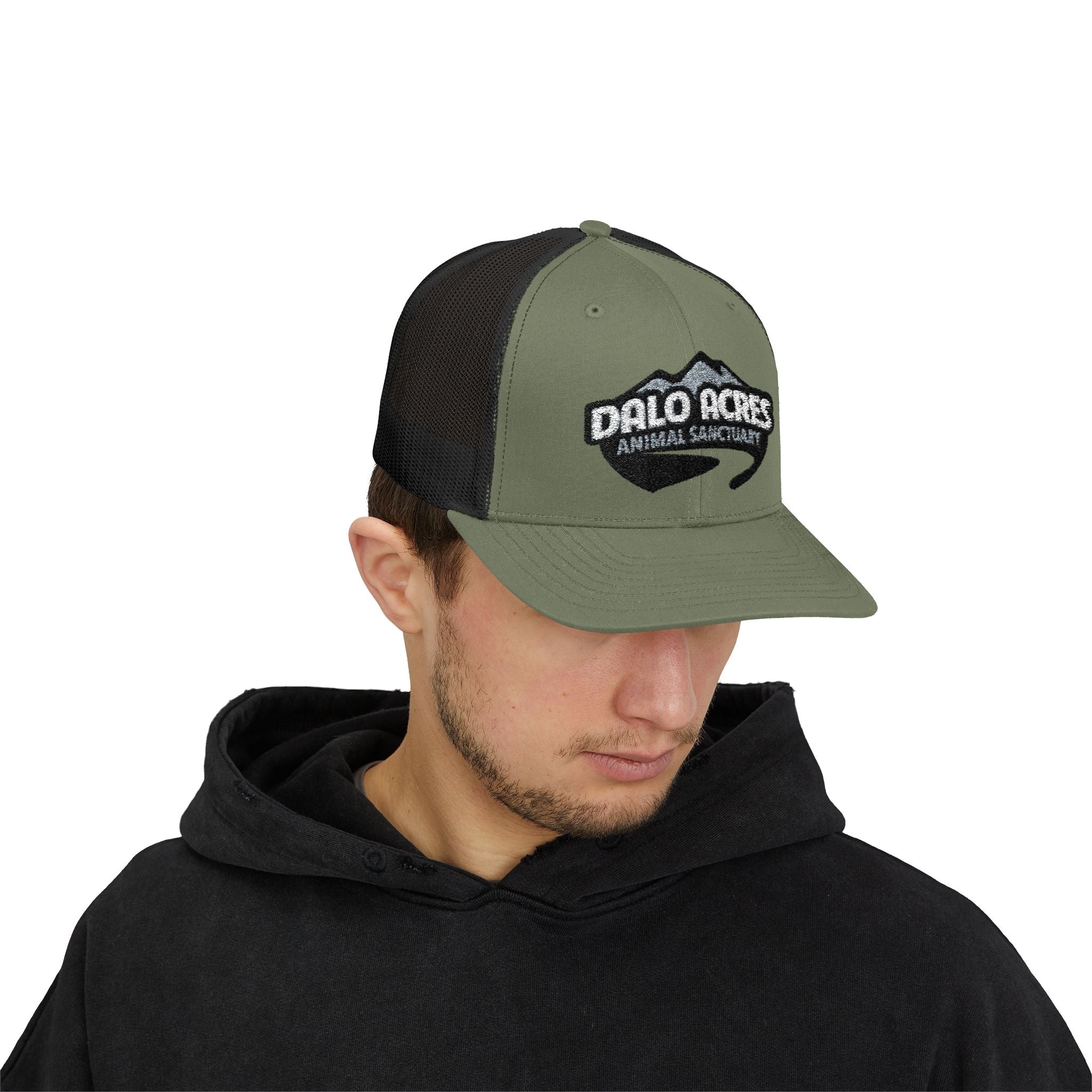 Dalo Acres Snapback Trucker Cap | Farm Fresh Style with Breathable Comfort 🧢🐓