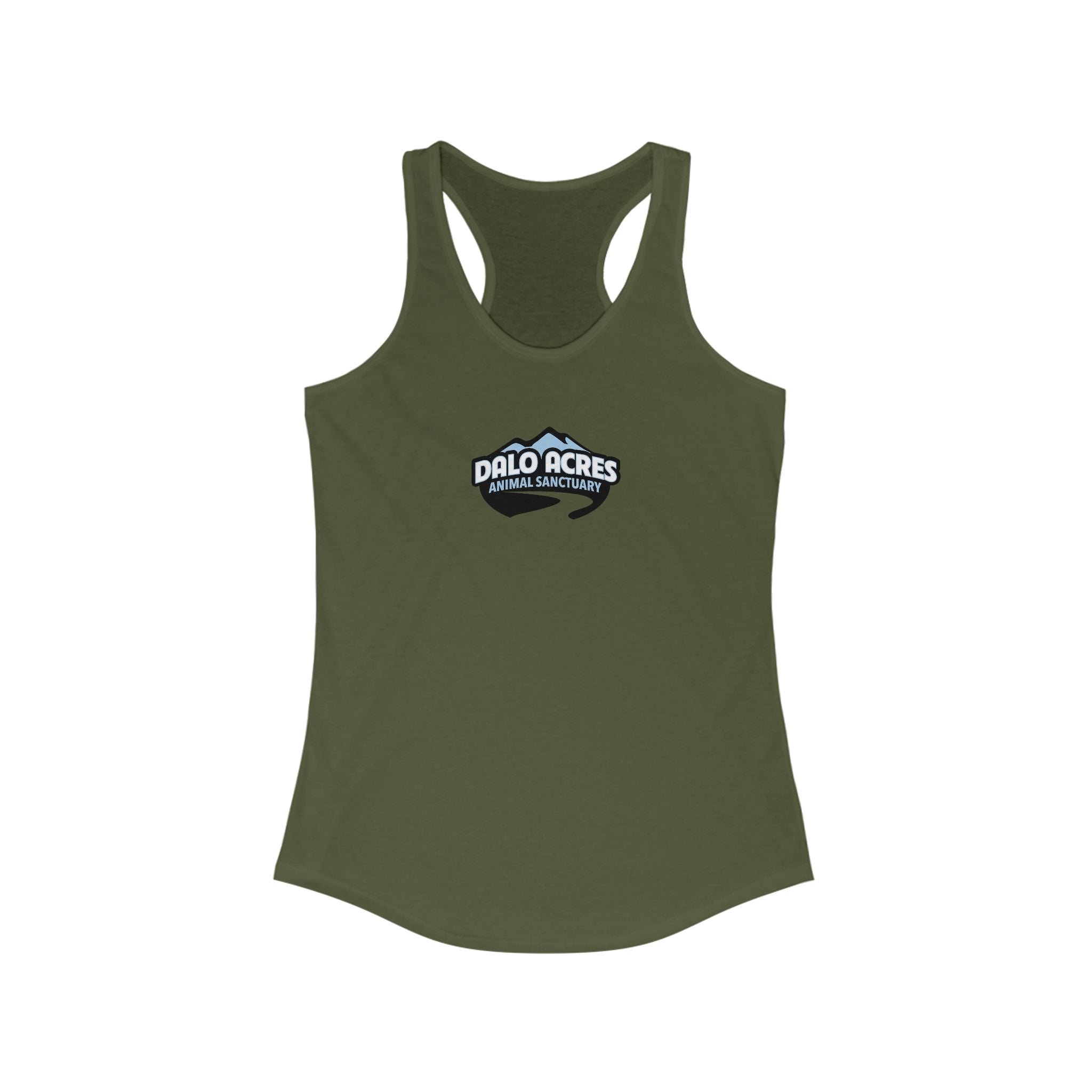 Dalo Acres Racerback Tank | Farm Fresh Activewear for Animal Lovers 🐐💪