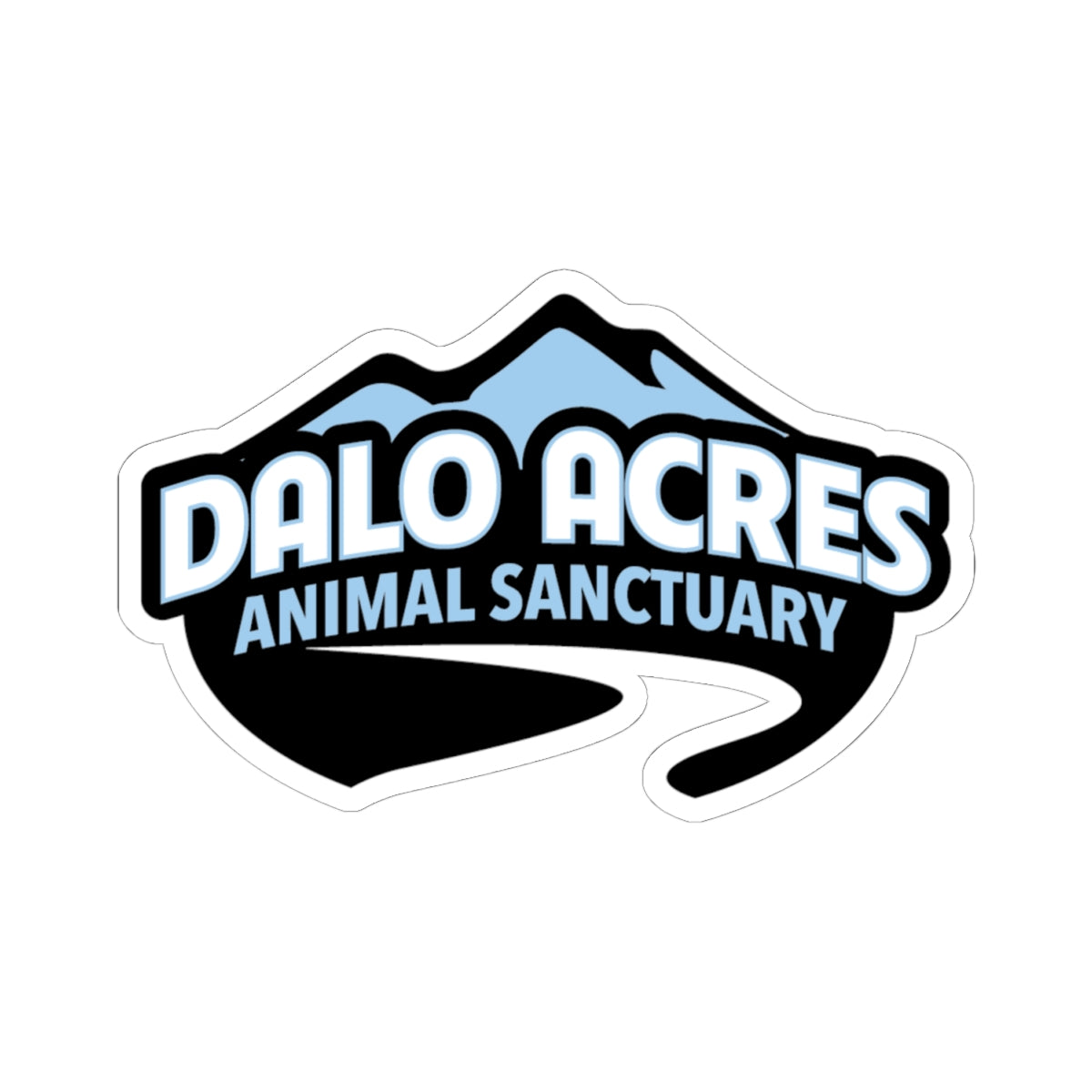 Dalo Acres Kiss-Cut Vinyl Stickers | Vibrant Animal Sanctuary Flair for Every Surface 🐐✨