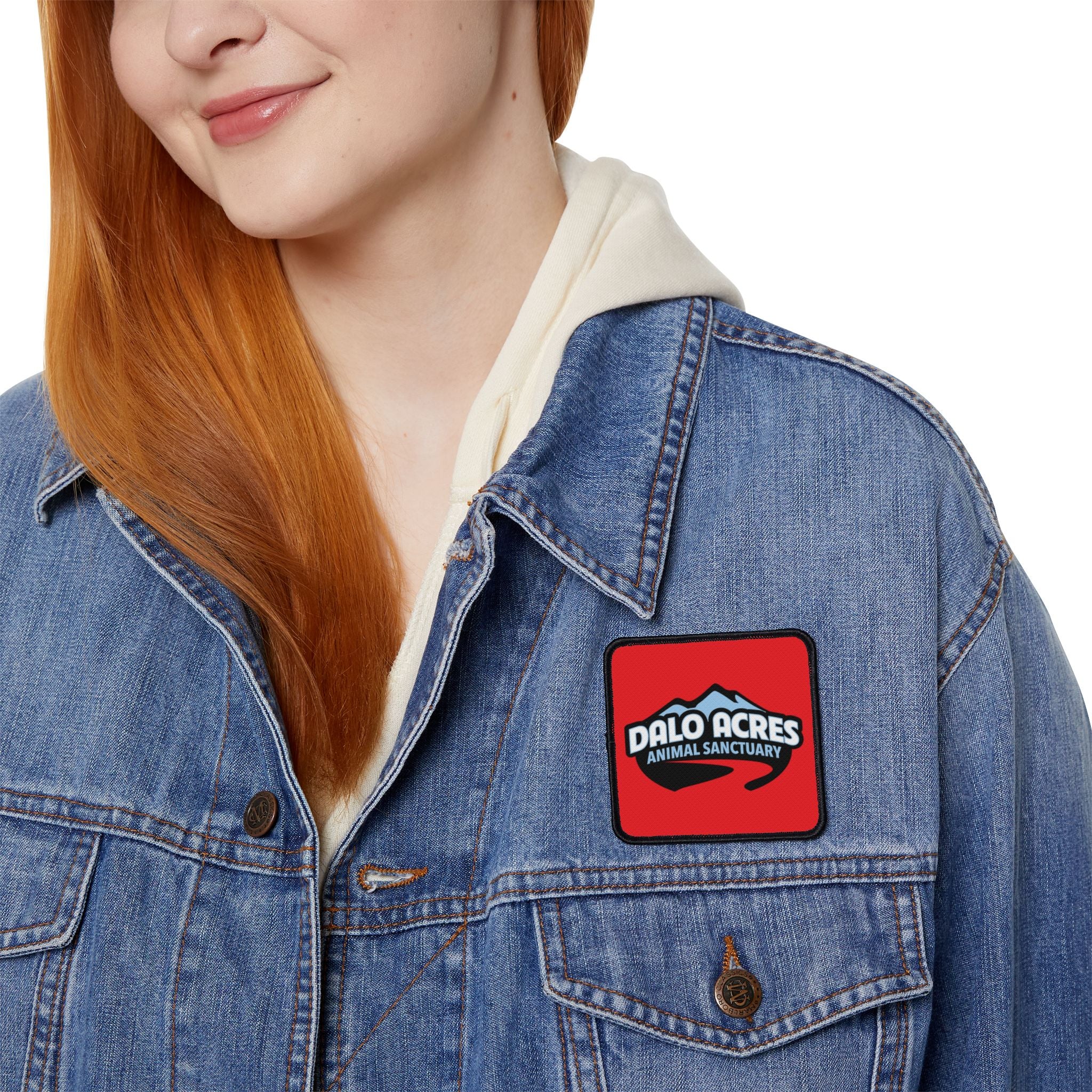 Dalo Acres Iron-On Patches | Farm Fresh Style for DIY Fashion and Gifts 🐐🧵
