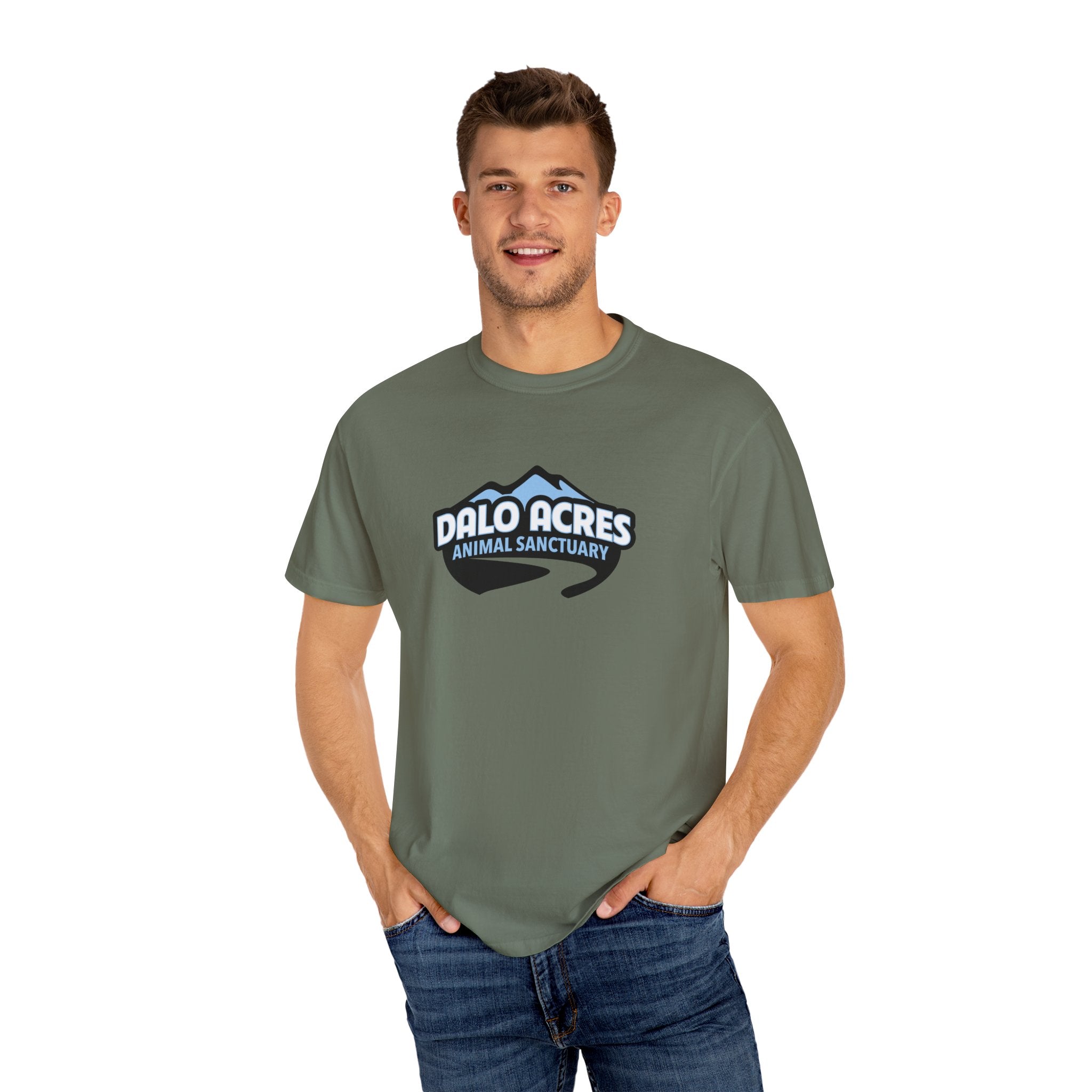 Dalo Acres Garment-Dyed T-Shirt | Sustainable Farm Fresh Apparel 🐐🐓