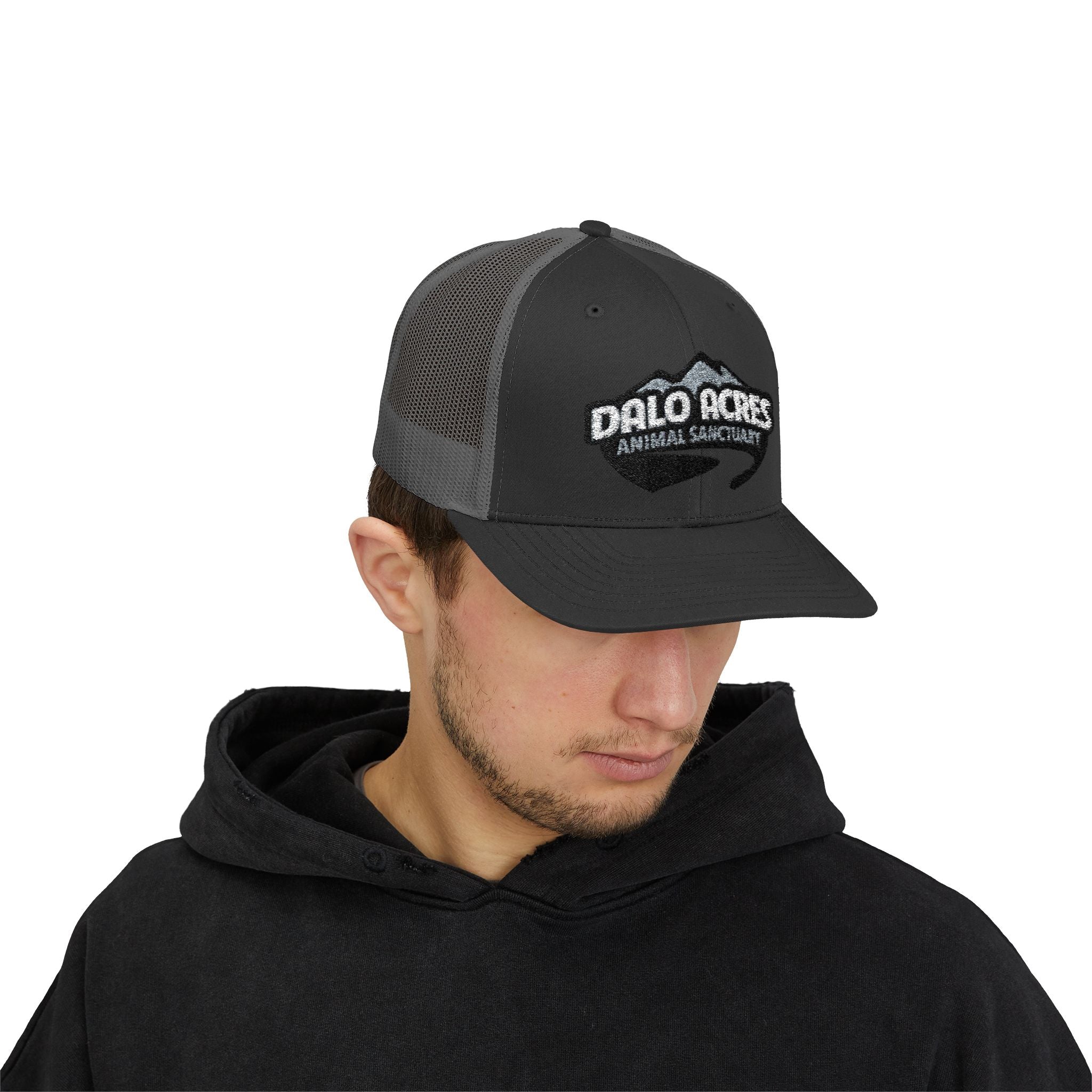 Dalo Acres Snapback Trucker Cap | Farm Fresh Style with Breathable Comfort 🧢🐓