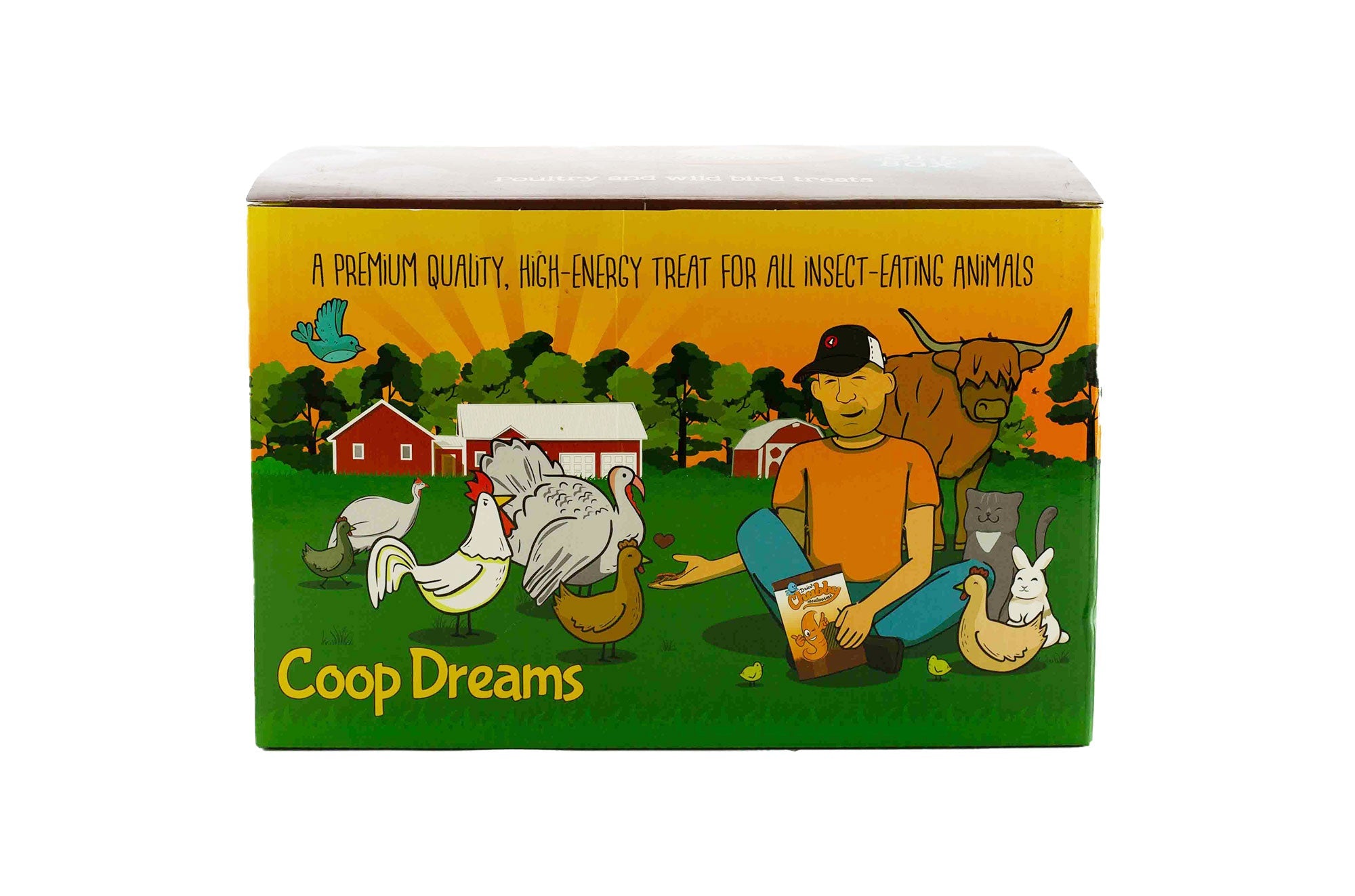 3Lb Chubby Dried Mealworms - Coop Dreams Limited Edition Box