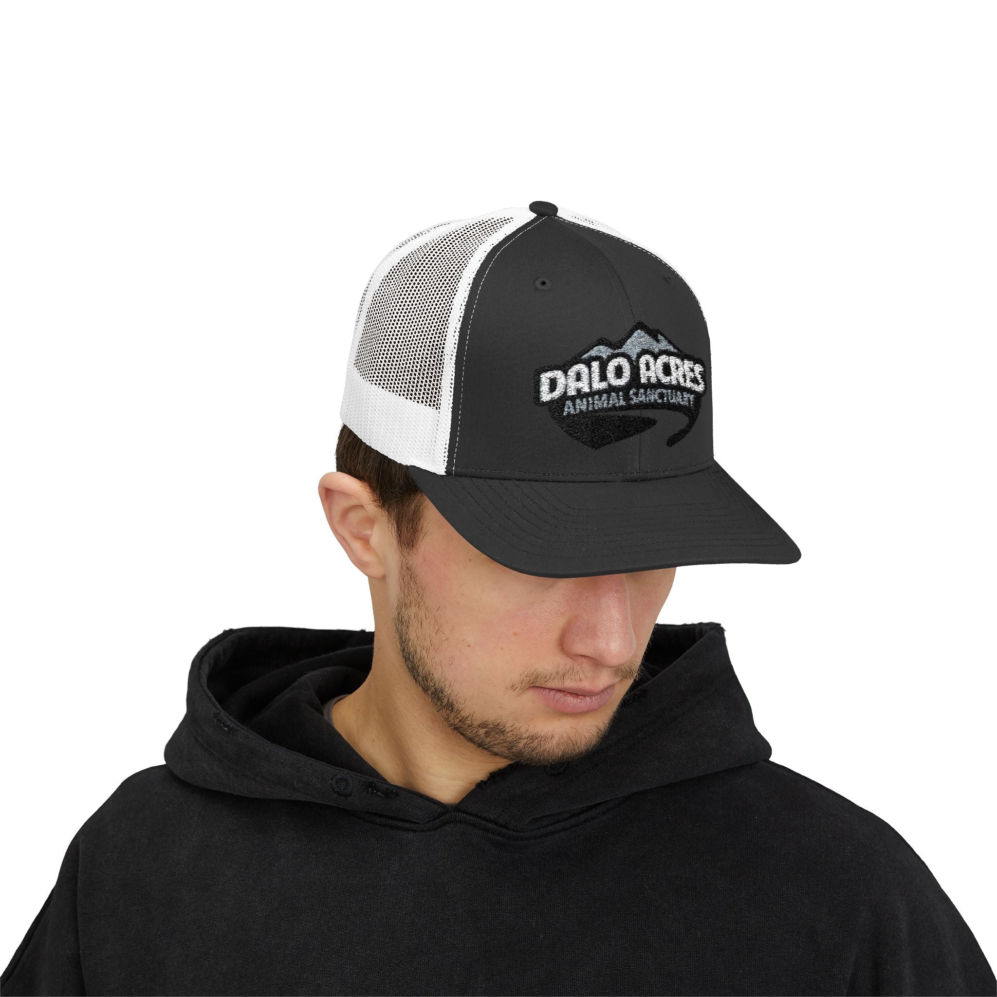 Dalo Acres Snapback Trucker Cap | Farm Fresh Style with Breathable Comfort 🧢🐓