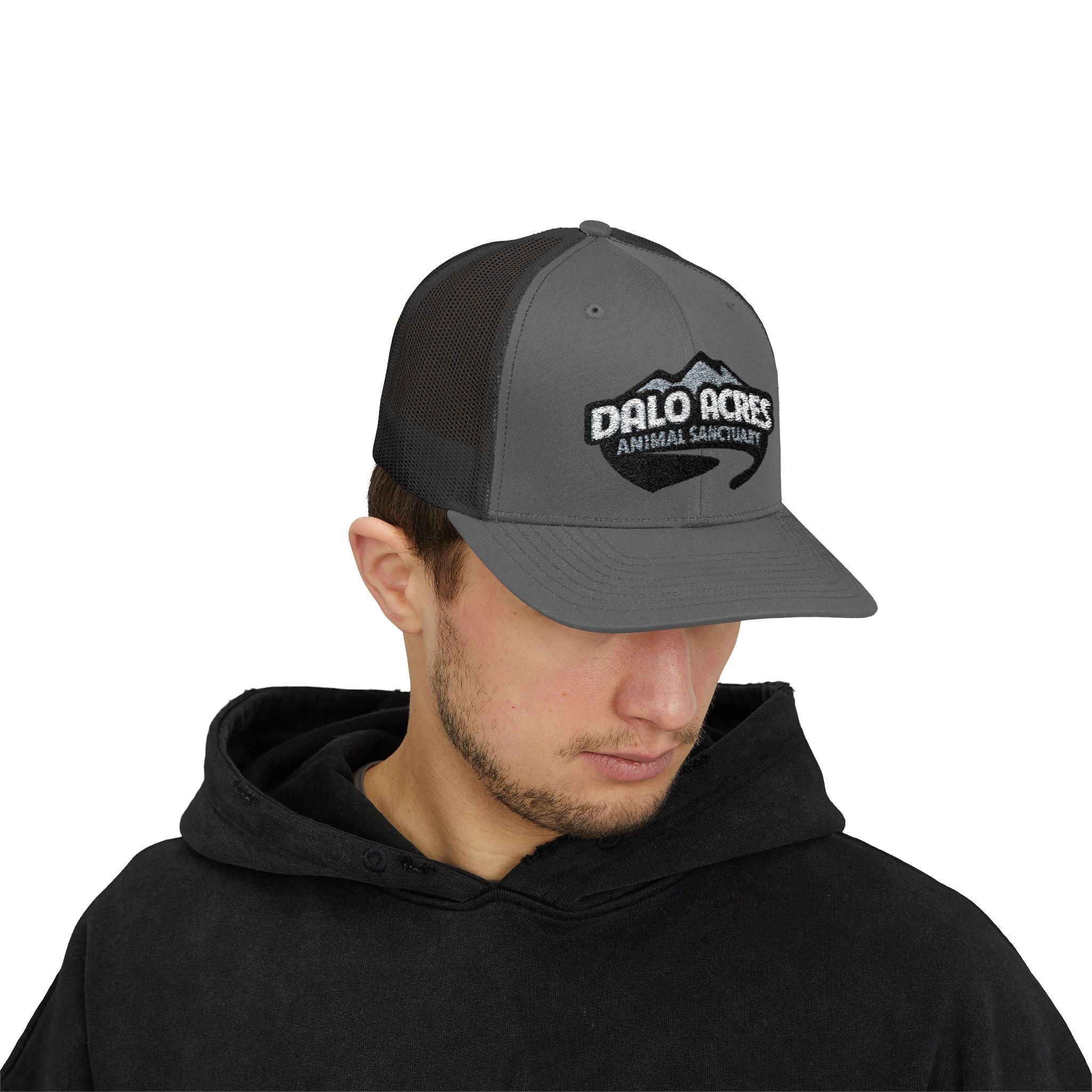 Dalo Acres Snapback Trucker Cap | Farm Fresh Style with Breathable Comfort 🧢🐓