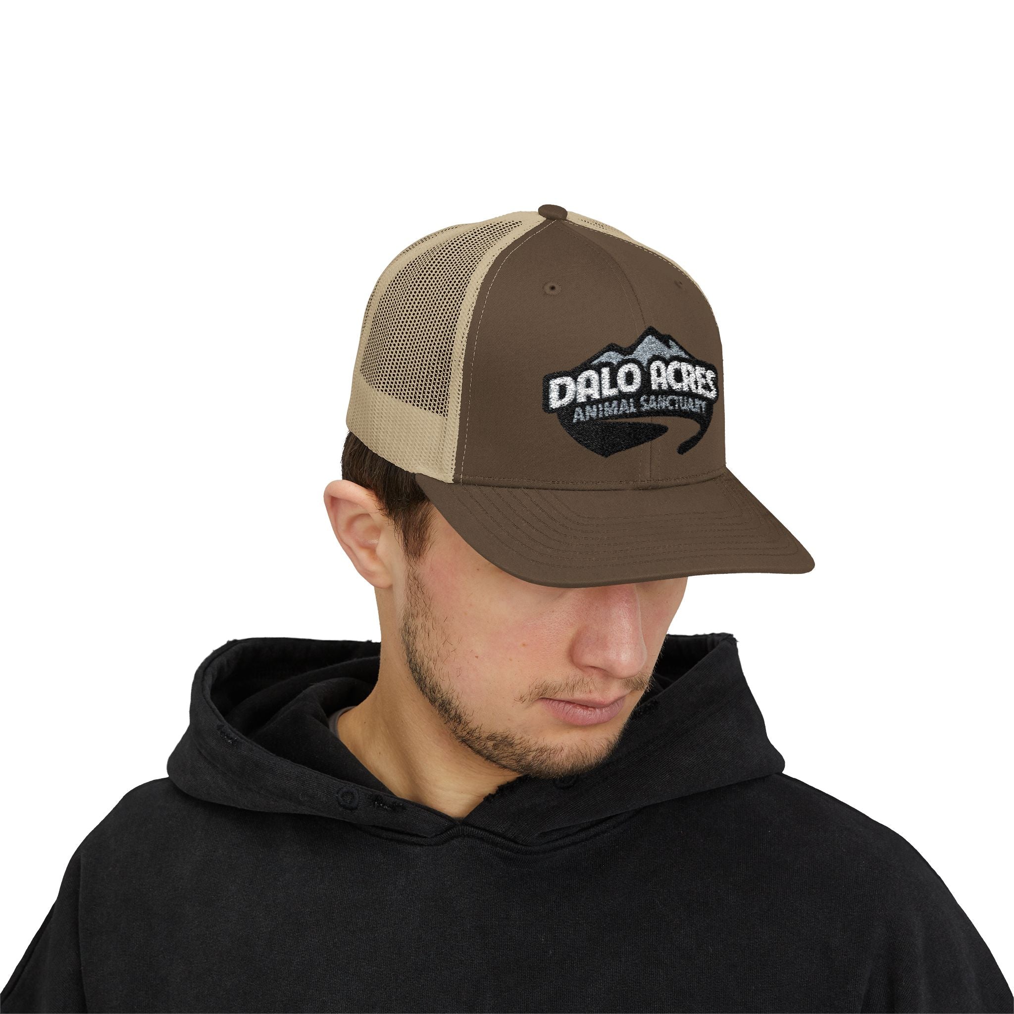Dalo Acres Snapback Trucker Cap | Farm Fresh Style with Breathable Comfort 🧢🐓