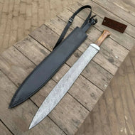 Handmade  Roman Gladius Sword Replica 24-Inch Full Tang Historical Display Sword