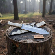Handmade Sheffield Clip Point Bowie Knife – High Carbon Steel Blade