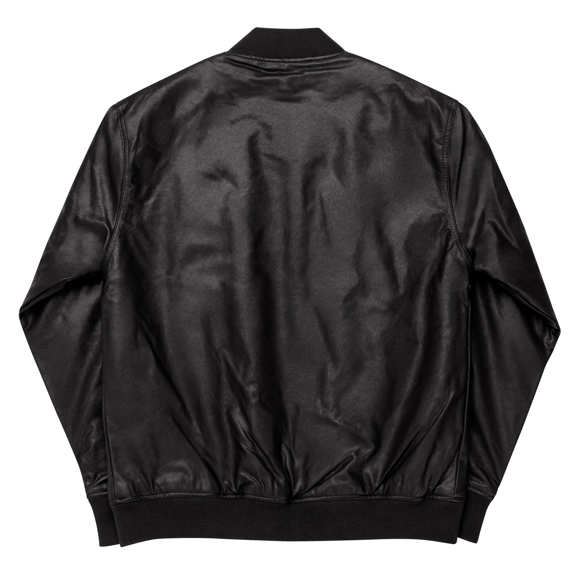 Dalo Acres Leather Bomber Jacket