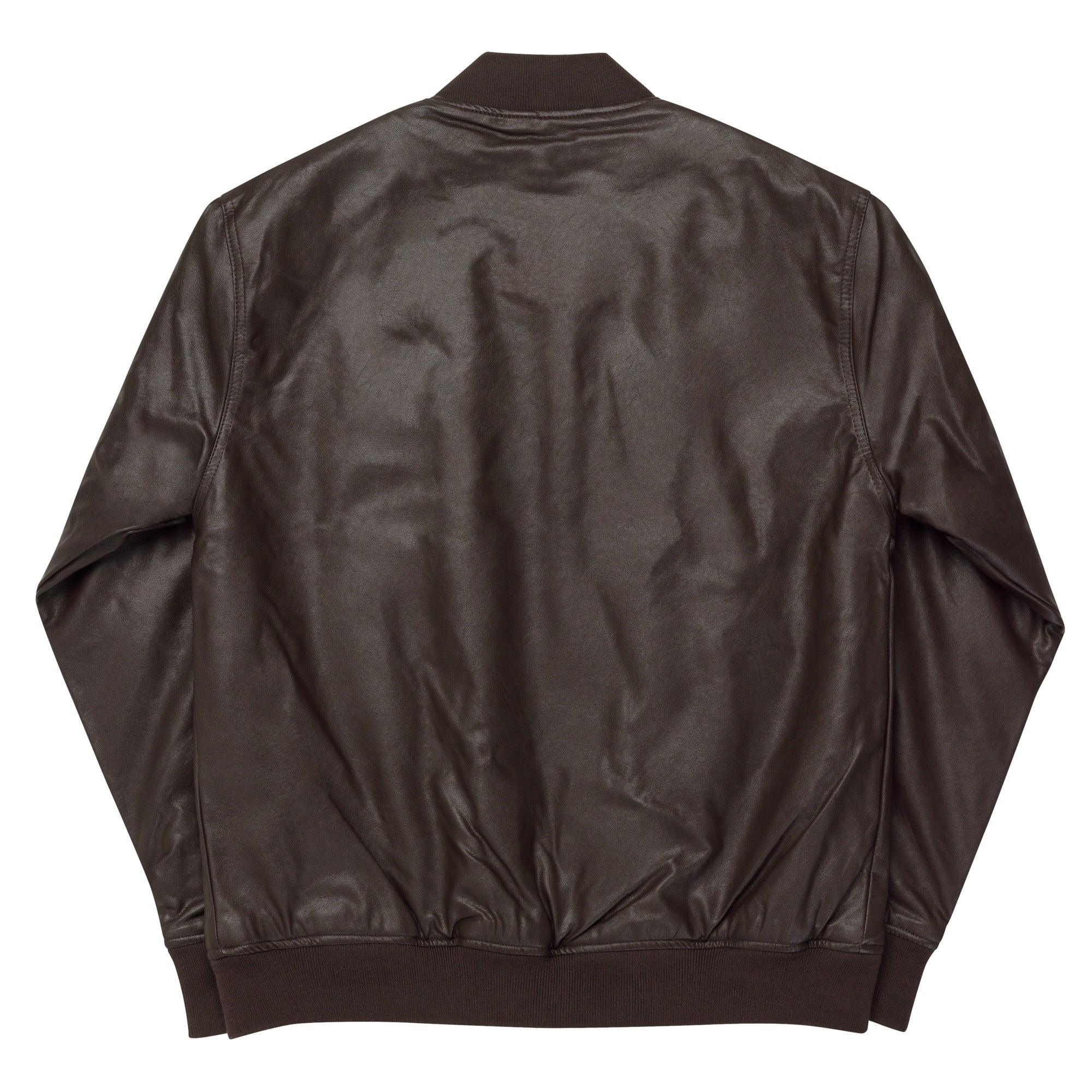 Dalo Acres Leather Bomber Jacket