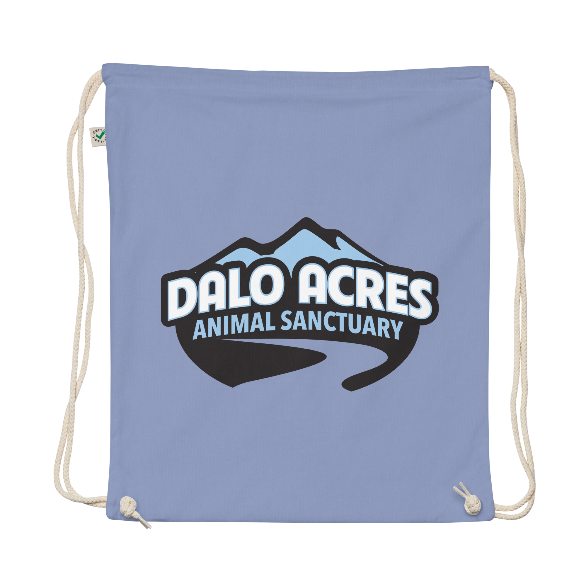 Dalo Acres Organic cotton drawstring bag