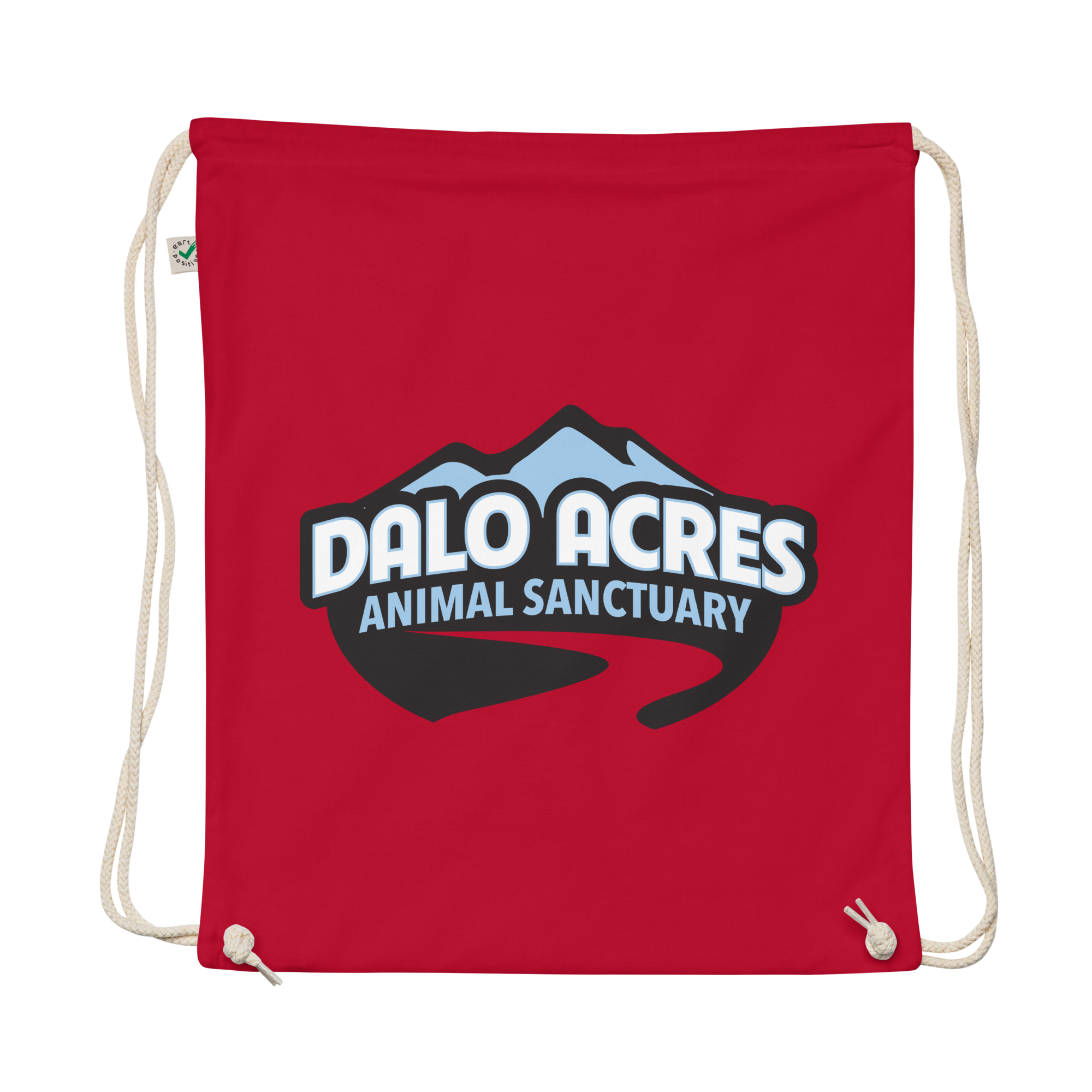 Dalo Acres Organic cotton drawstring bag