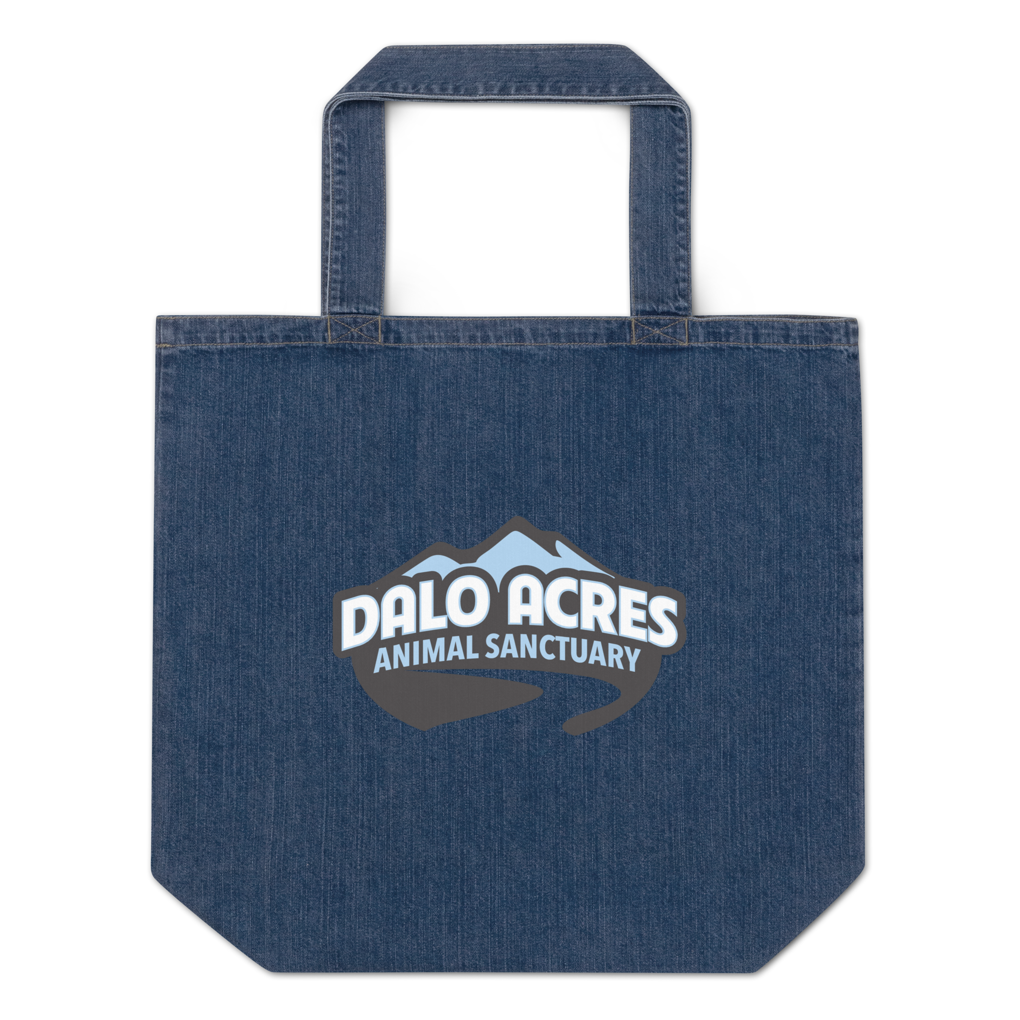 Dalo Acres Organic denim tote bag