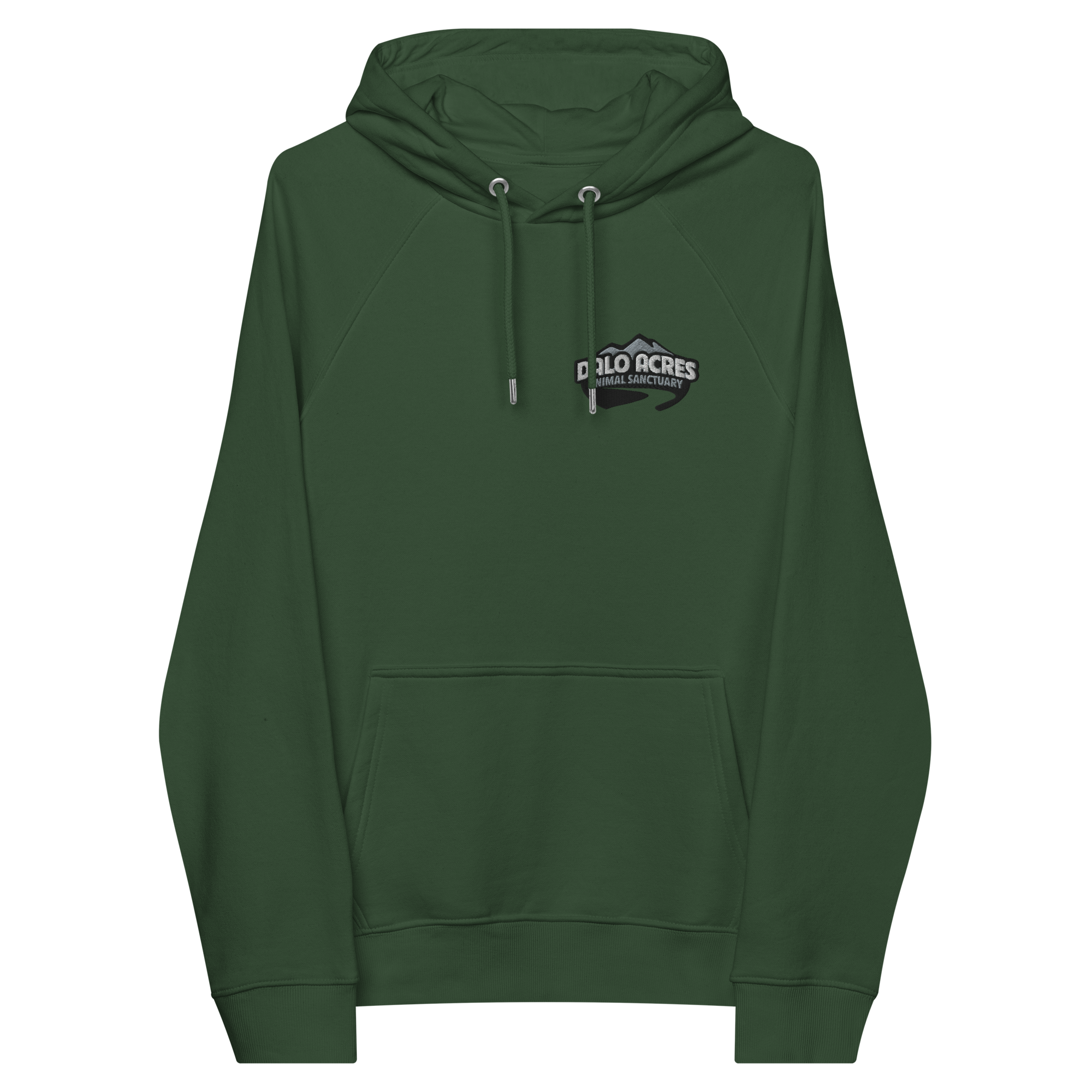 Dalo Acres Unisex eco raglan hoodie