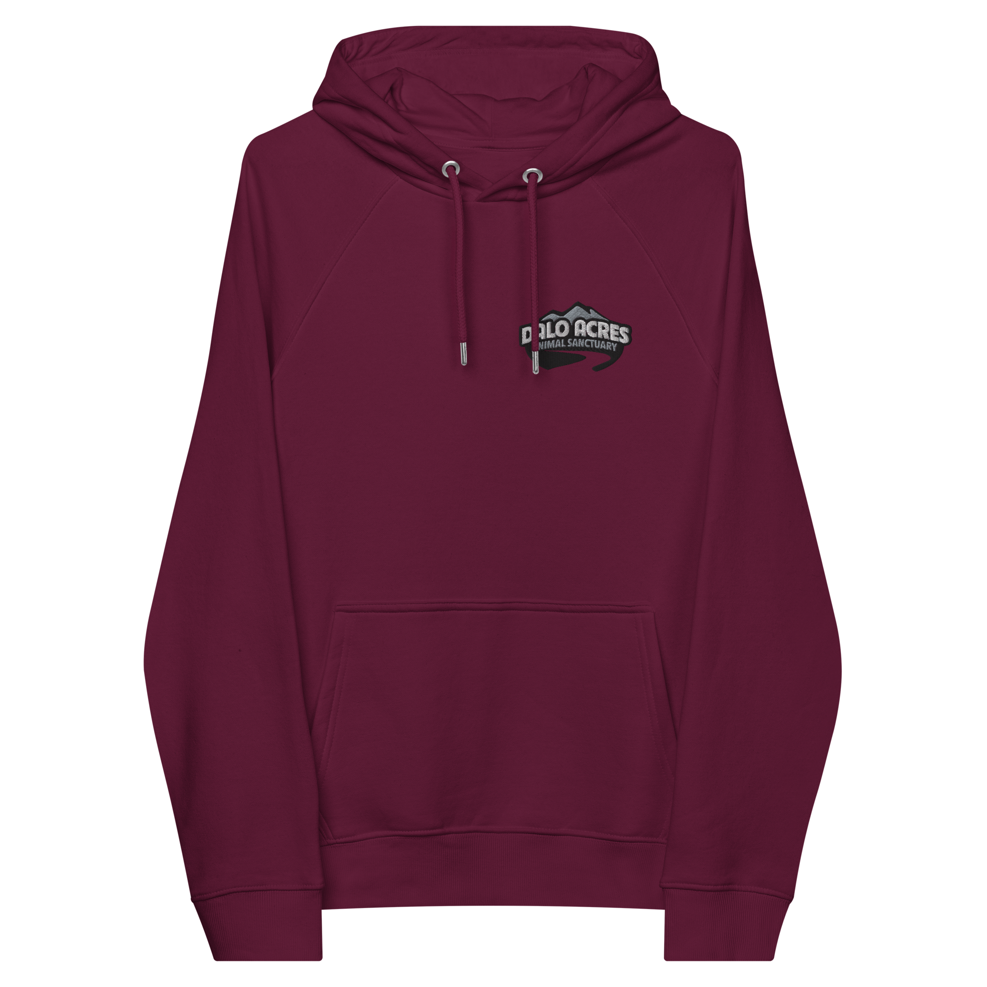 Dalo Acres Unisex eco raglan hoodie