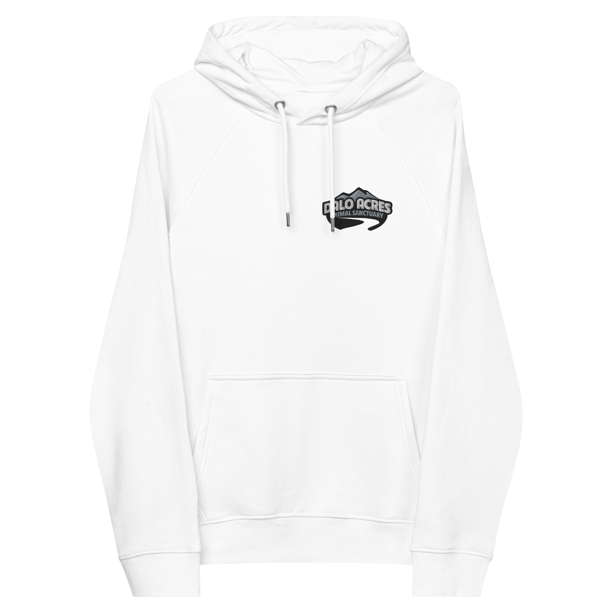 Dalo Acres Unisex eco raglan hoodie