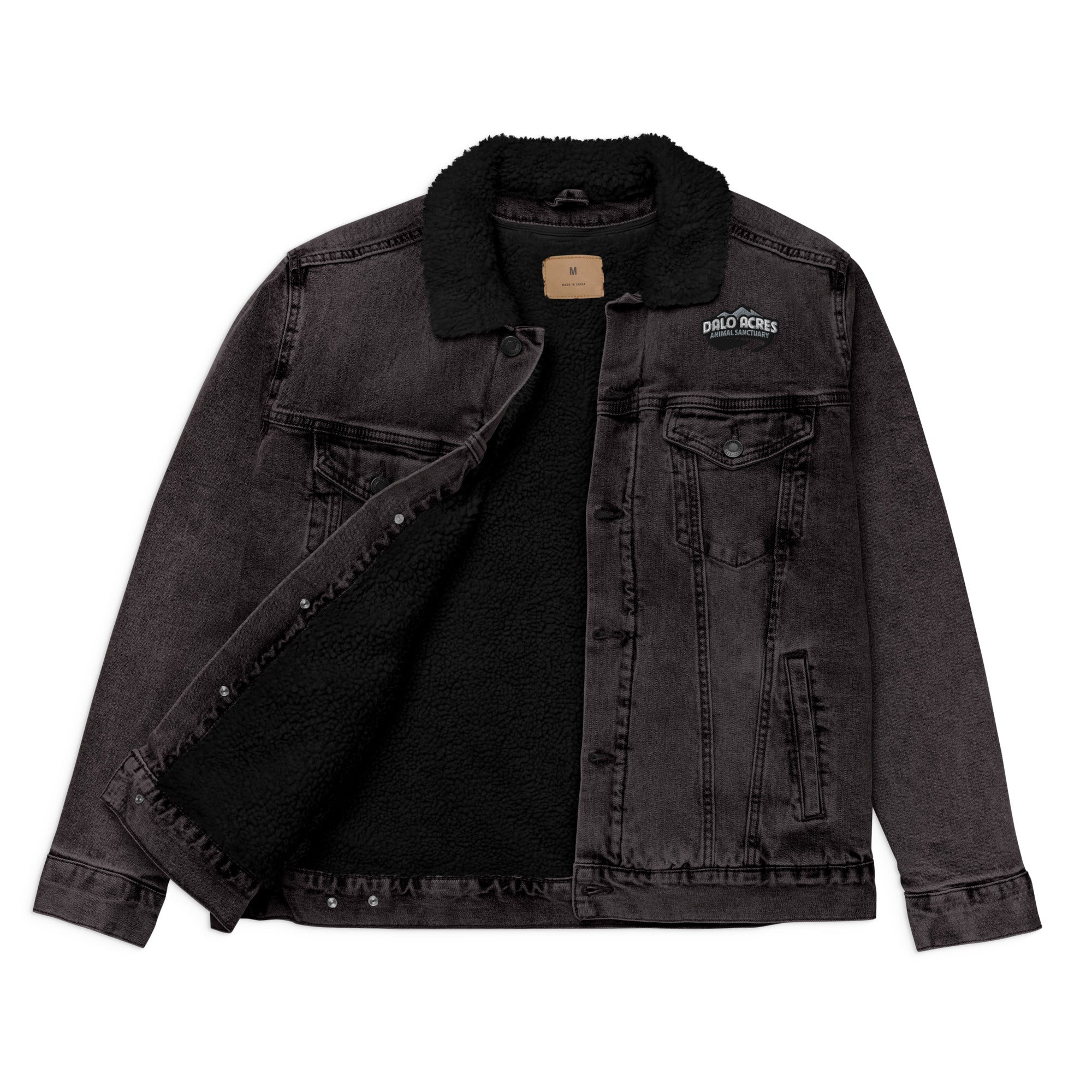 Dalo Acres Unisex denim sherpa jacket