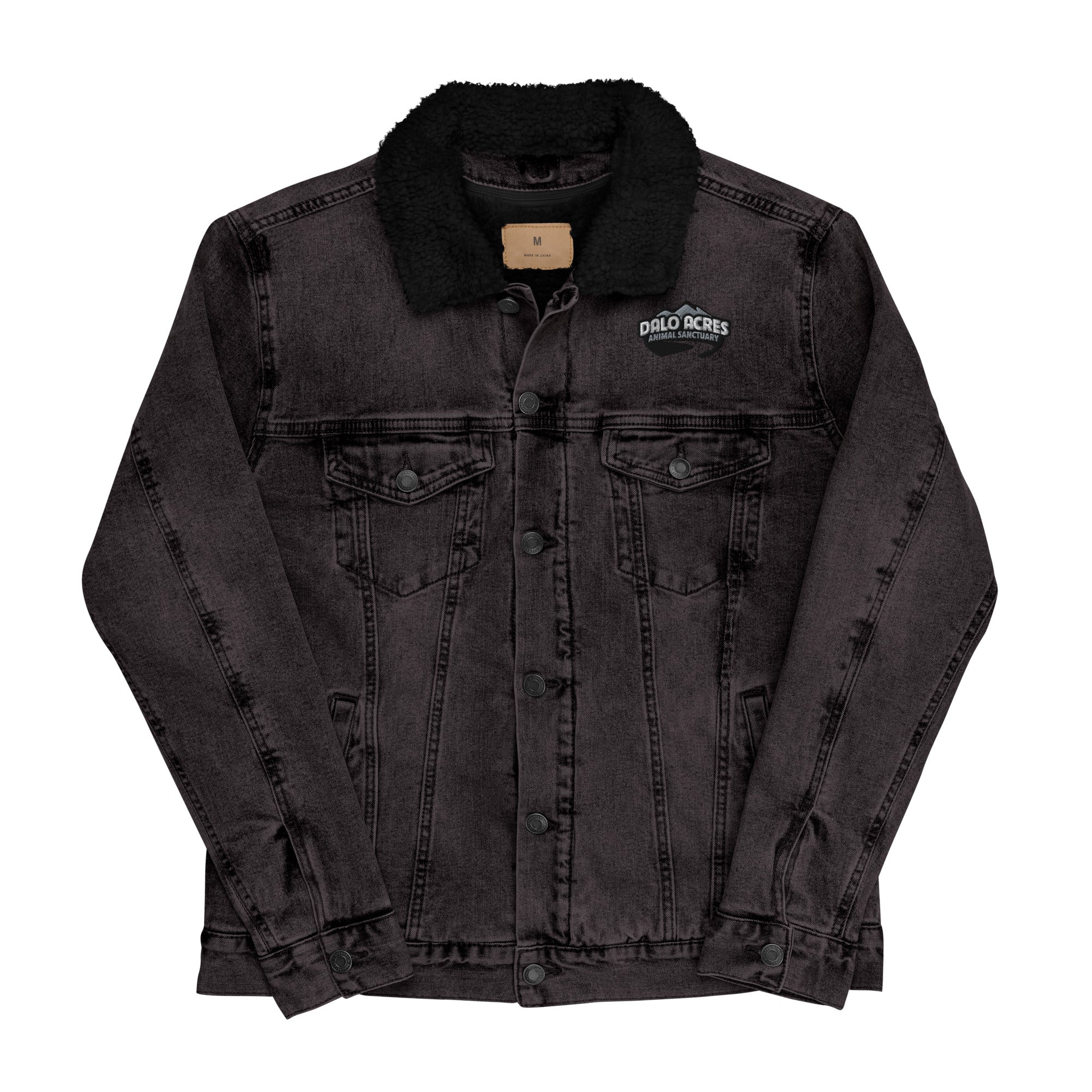 Dalo Acres Unisex denim sherpa jacket