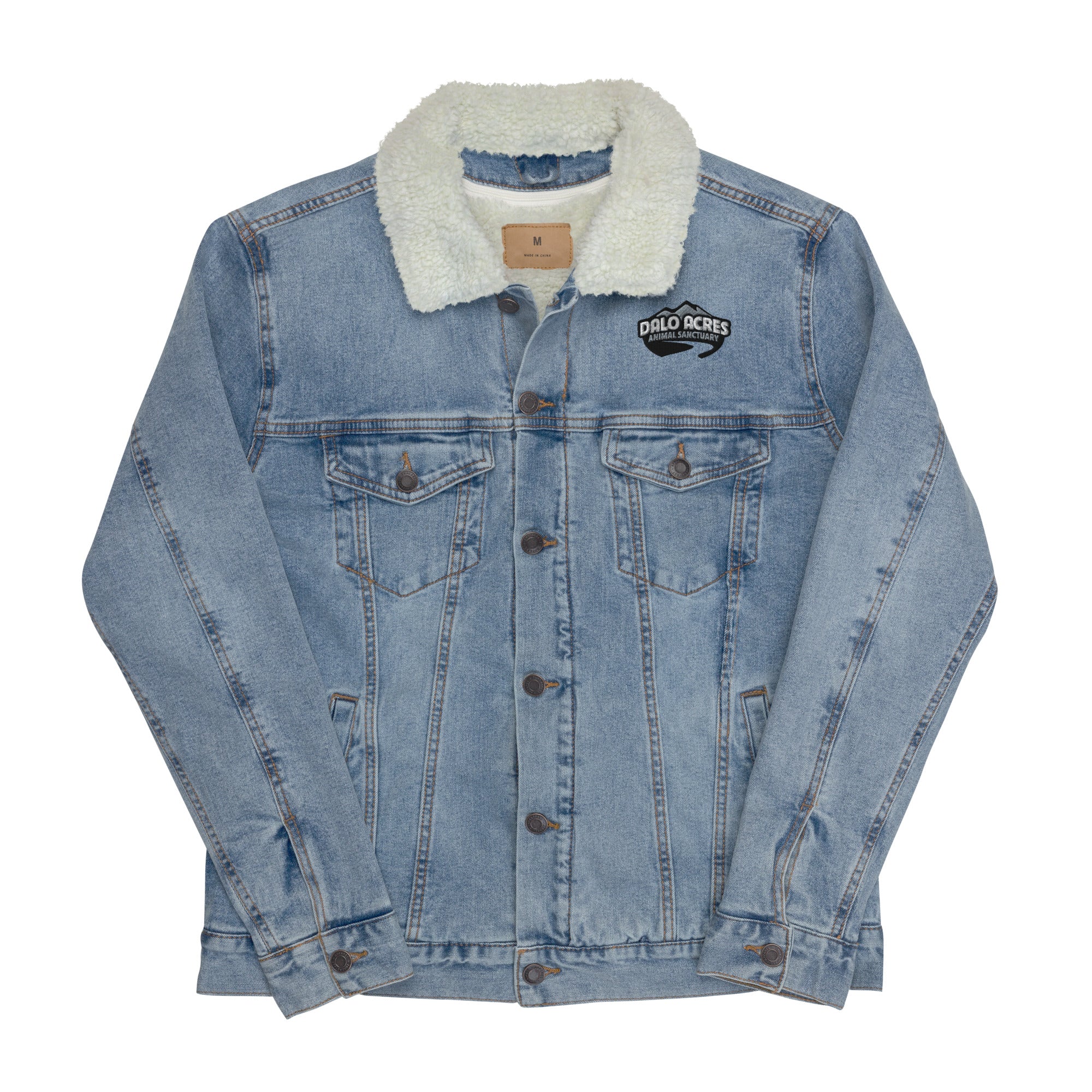 Dalo Acres Unisex denim sherpa jacket